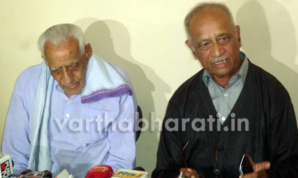 ದಿಡ್ಡಳ್ಳಿಯಲ್ಲೇ ನಿವೇಶನ ನೀಡಲು ದೊರೆಸ್ವಾಮಿ ಒತ್ತಾಯ